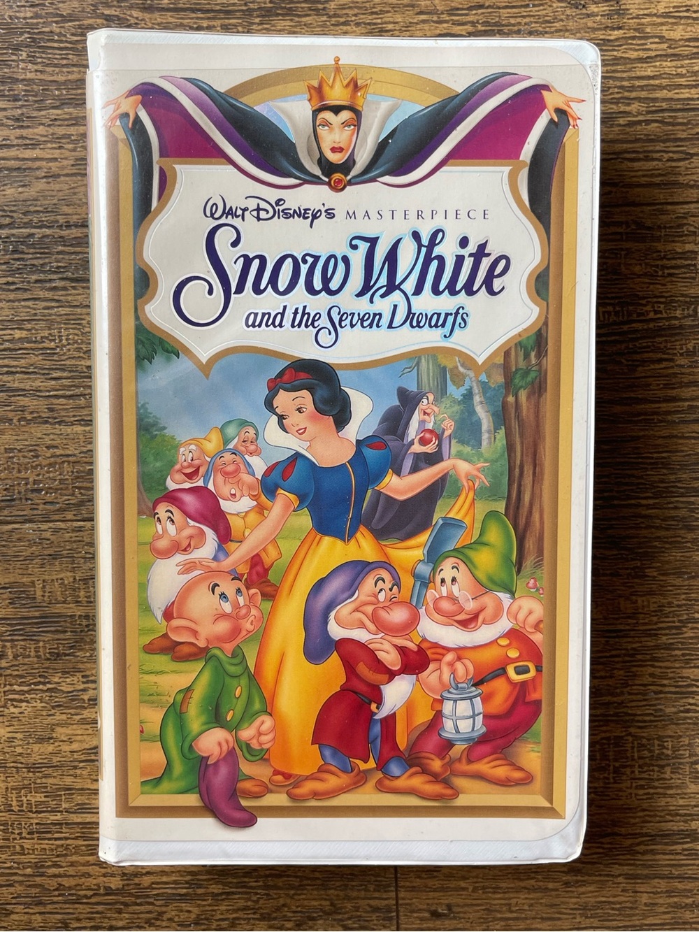 Snow White and the Seven Dwarfs VHS 1994 Walt Disney Masterpiece Collection